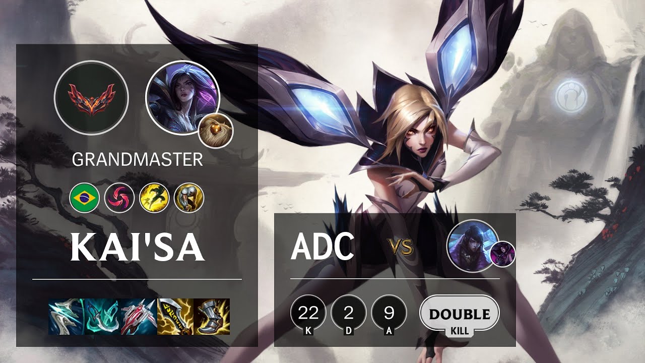 Kai'Sa ADC vs Aphelios - BR Grandmaster Patch 12.4