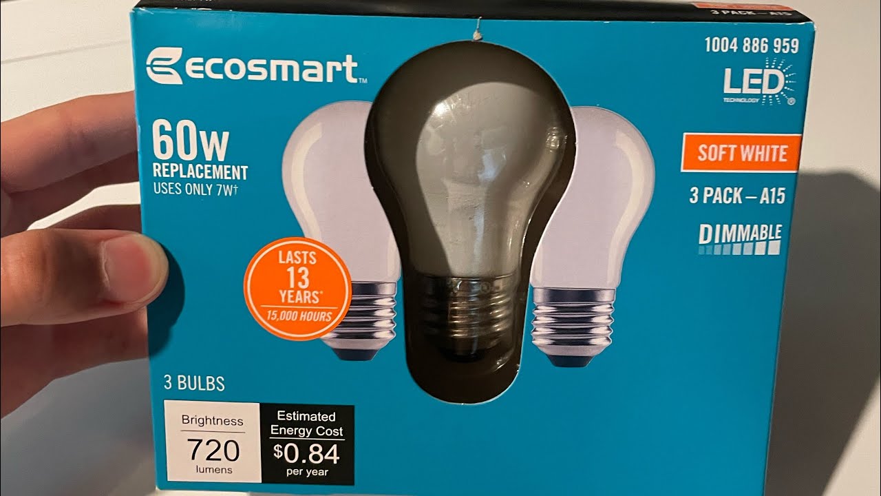 What light bulbs go in a Harbor Breeze/Hunter Saturn bathroom exhaust