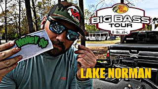 Cashed a check in the BASS PRO big BASS tour Lake NORMAN!