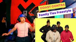 COAST CONTRA - FAMILY TIES FREESTYLE | Kito Abashi Reaction