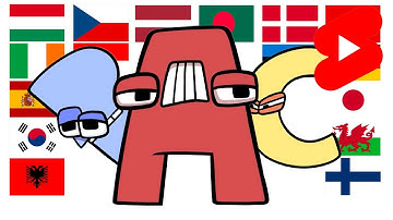 Alphabet Lore in different languages meme | Part 3 #shorts