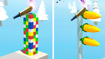 Slice it All 3D game in MAX LEVEL | ASMR Cutting | Level 91 - 94| ASMR SLICING GAMEPLAY