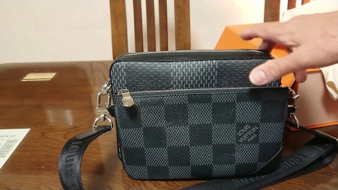 louis vuitton messenger bag damier graphite