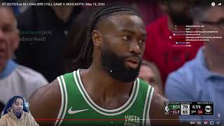 FlightReacts To #1 CELTICS at #4 CAVALIERS | FULL GAME 4 HIGHLIGHTS | May 13, 2024!