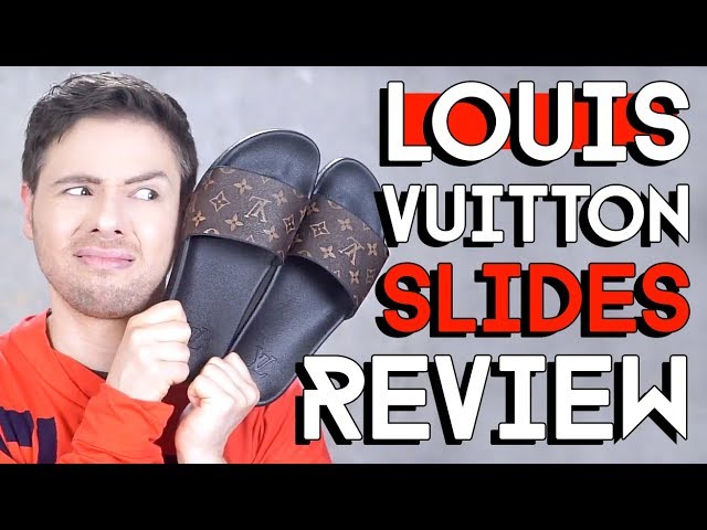 Men's Louis Vuitton Slides  No Limit Wears - Wetinuneed