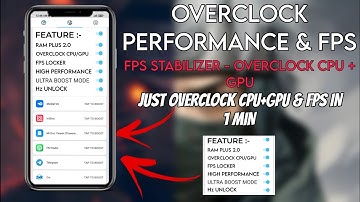How To Overclock Android  Without Root | Increase Fps And Fix Lags | 30GHz To 90GHz #overclocknoroot