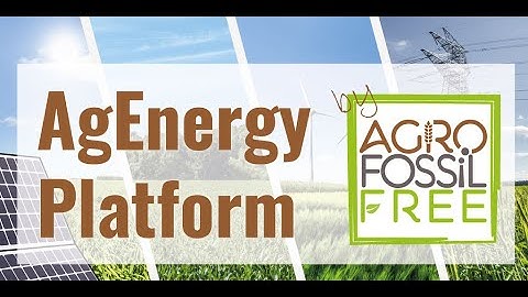 The AgEnergy Platform is getting real!