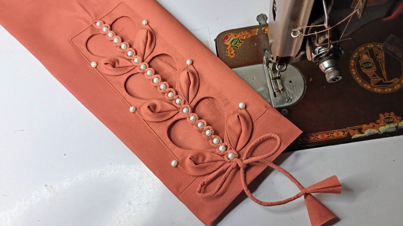 trending modern heart shape trouser design/ trouser and sleeves design/ new sleeves design