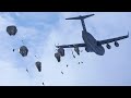 US Army Paratroopers Jump from a C-17 Globemaster III Aircraft @Def_x