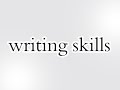 Writing Skills Writing Skills