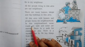 class 1 Evs chapter 17 our neighborhood