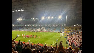 4,200 Boro fans at Leeds Away, having an absolute party