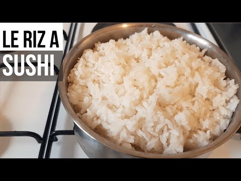 วิธี​หุงข้าว​ซูชิ​ สูตร​เชฟ​ญี่ปุ่น​ -​ ວິທີ​ຫຸງເຂົ້າຊູຊິ - Comment faire cuire du riz à sushi