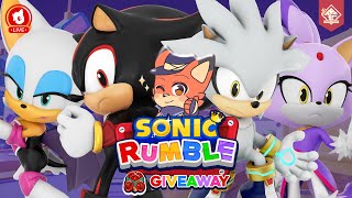 ARE YOU READY TO PARTICIPATE RED STAR RINGS SONIC RUMBLE GIVEAWAY ??!!!