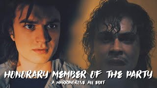 Honorary Member of The Party | A Harringrove AU Edit | Billy + Steve