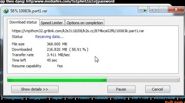 Hướng dẫn download tốc độ cao host k2s với Getlink.vn
