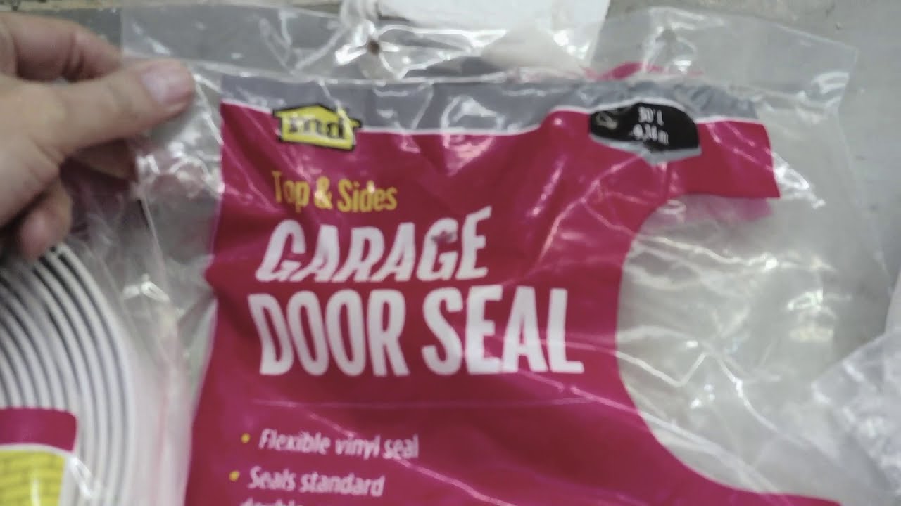 Garage Door Seal MD Products Sides and Bottom Review YouTube