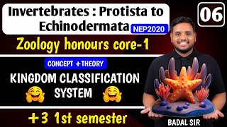 Kingdom Classification System Explained | Zoology Honours Core-1 | NEP 2020 | +3 1st Semester