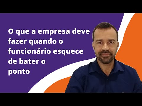 Vídeo: Você pode ser demitido por não marcar ponto?