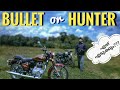 New royal enfield bullet 350 vs hunter 350 malayalam comparison      bullet