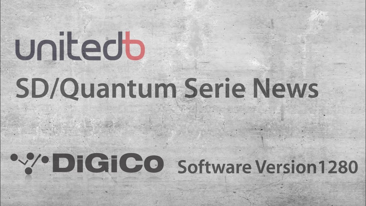 Digico News SD & Quantum V1280 Features presented by Molly - YouTube