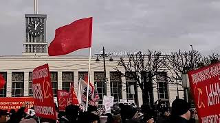 Митинг в защиту социально-экономических прав граждан. Ленинград 23 03 2019