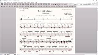 Drum Score World (Sample) - Shinedown - Second Chance