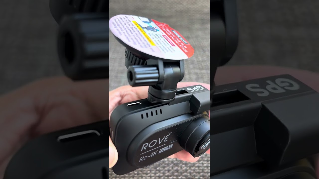 Rove R2-4K Dual Dash Cam installation video