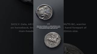 Ancient Greek Coin Sicily Gela, Ar Didrachm 8.41G, Ca. 49085-48075 Bc