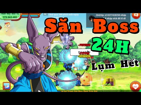 Video Ngọc Rồng Blue - 1 Ngày Săn Boss Lụm Nhiều Đồ Xịn Quá... - youtube