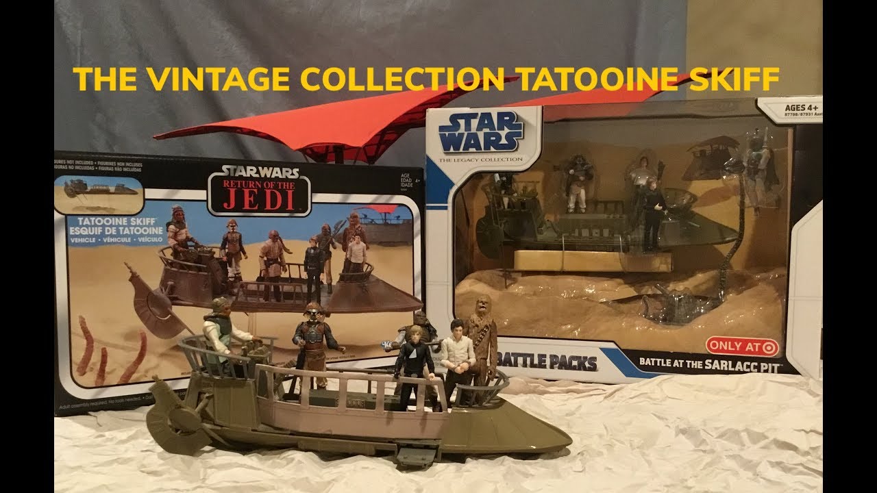vintage collection tatooine skiff