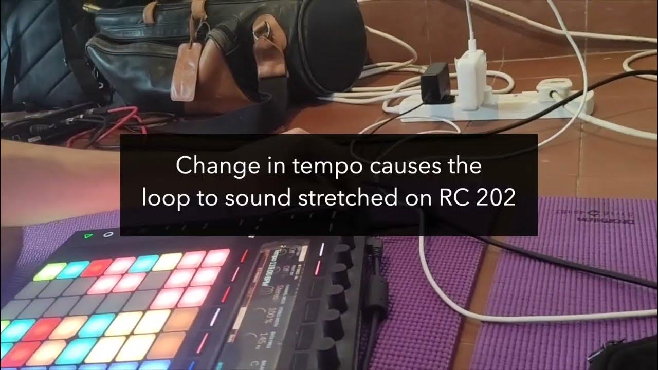 How to Sync Ableton Live with Looper & Midi cable (Boss RC202 Looper