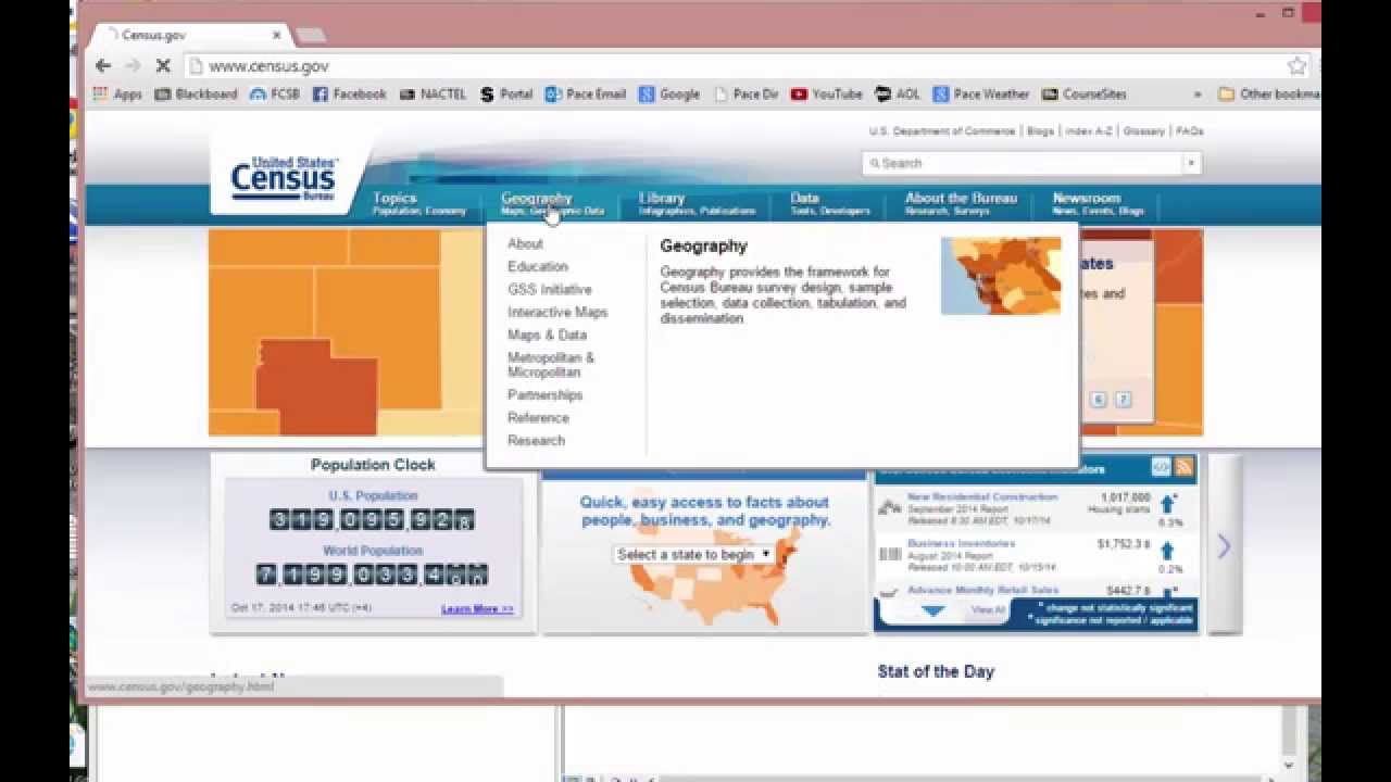 Demographics From Census - YouTube