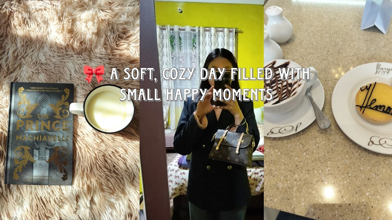 A day in my life 🌷~ slow mornings, grwm💄, OOTD, little errands, cafe treats