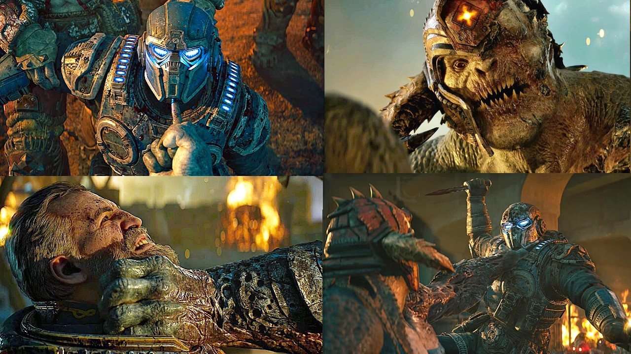 Gears Of War E-Day All Death Scenes