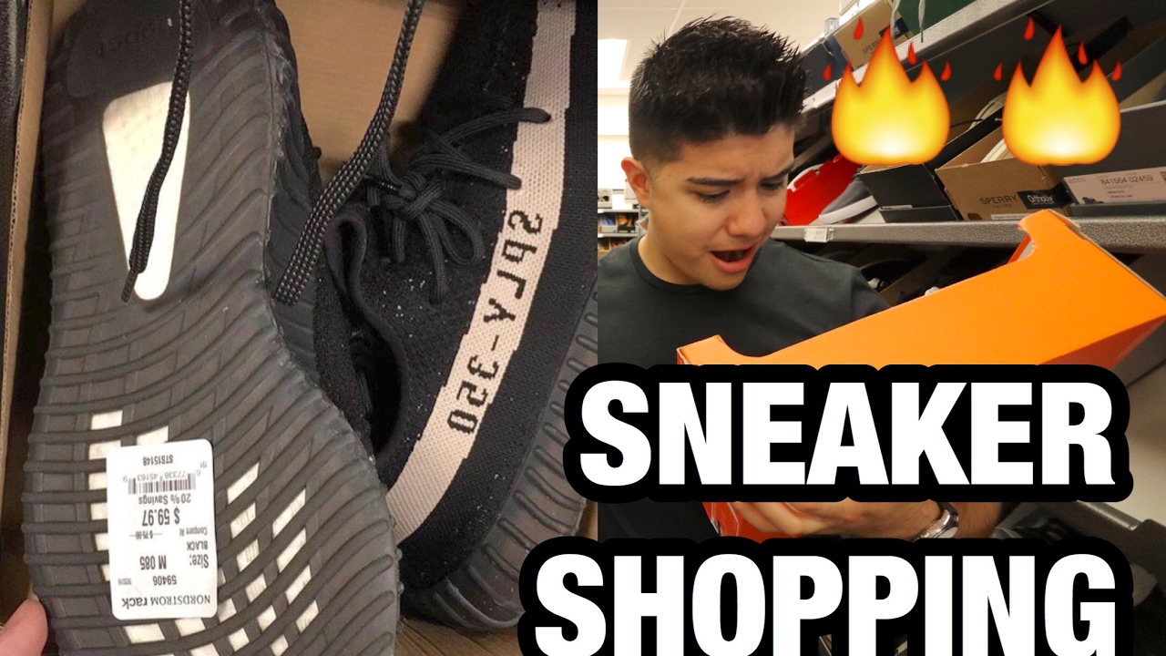 NORDSTROM RACK HAD YEEZYS!! - YouTube