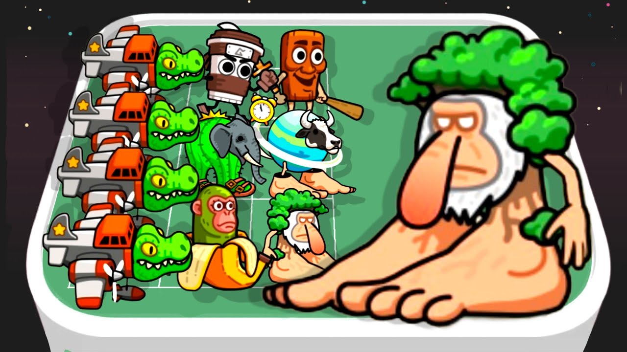 BRAINROT GO Merge Game - Italian Brainrot Meme Evolution Battle Gameplay, Anomoli Tralalero Merge 05