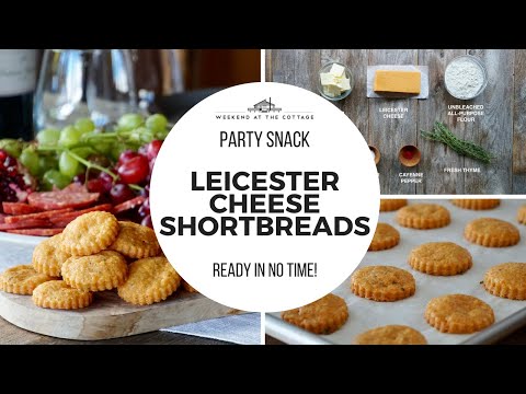 Savoury Shortbread Cookies Recipe