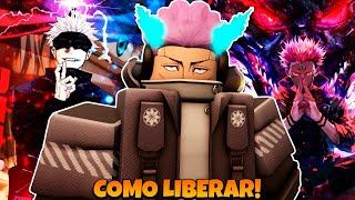 COMO LIBERAR SUA EXPANSAO DE DOMINIO JUJUTSU INFINITE ROBLOX