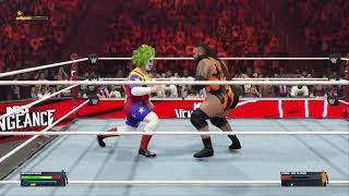 W2K24 Gameplay PC Bronson Reed VS Doink The Clown