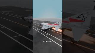 How Fighter Jets Land On Aircraft Carriers 😮