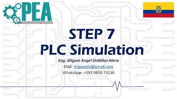STEP 7 - SIMATIC MANAGER [2]: PLC simulation