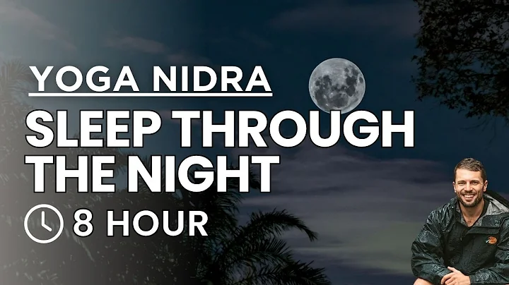 Yoga Nidra | Deep Sleep with Night Time Nature Sounds (8 hours)