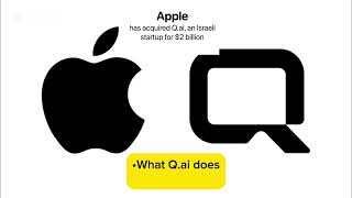 Apple Acquires Q.ai for $2 Billion – Silent Speech AI Explained! 🚨