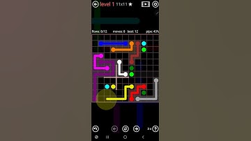 How To Solve Flow Free Star Field Pack Level 1 11x11 Hard Board Walk Through Solution Walkthrough
