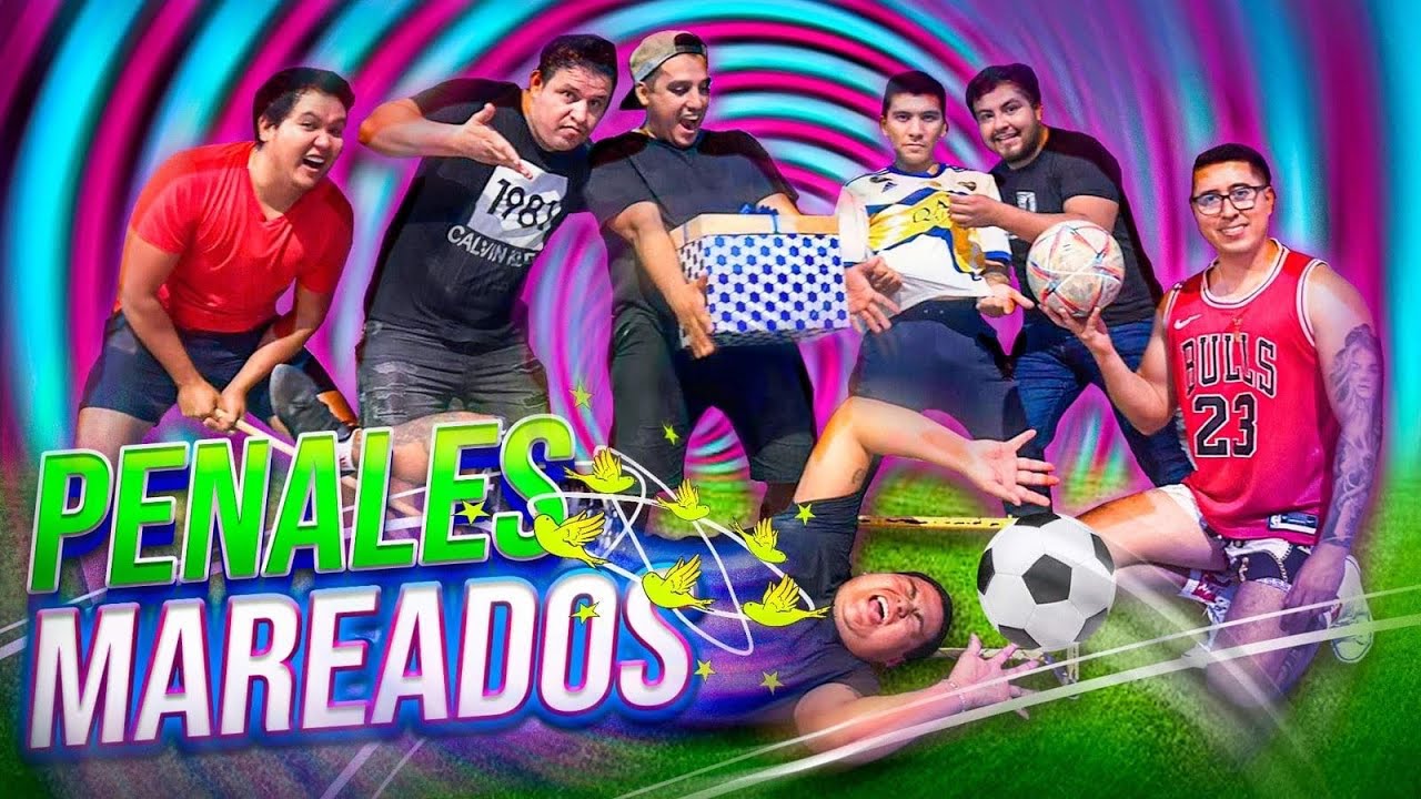 🔥RETO PENALES MAREADOS CON EL CREW⚽