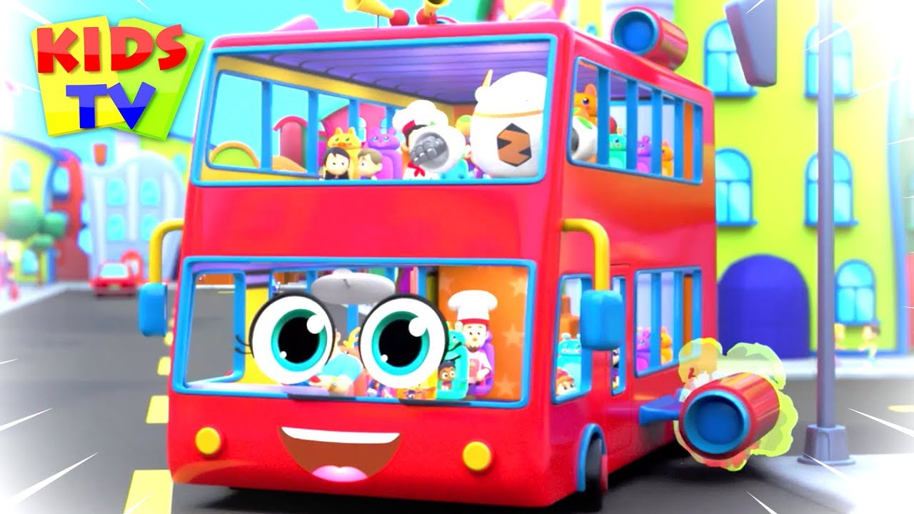 Wheels On The Bus Non Stop  kids tv Nursery Rhymes  Kids Songs  baby songs