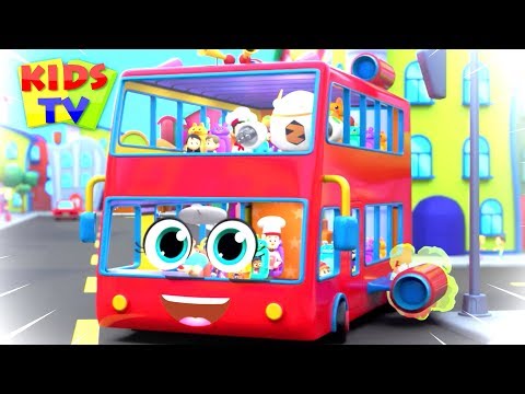 Wheels On The Bus Non-Stop | Kids Tv Nursery Rhymes x Kids Songs | Baby Songs