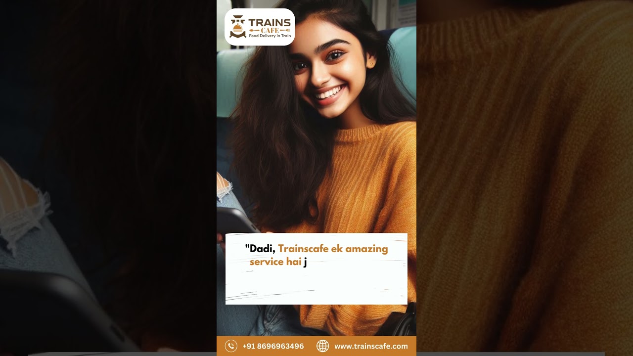 Train travel mein taste ka jugaad? Trainscafe karega delivery direct seat par! 😎