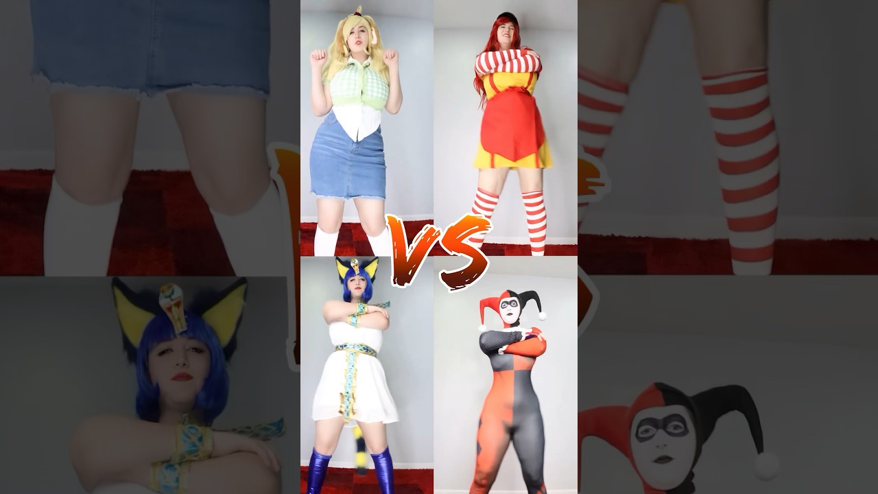 🧝‍♀️ COSPLAYER VS ANKHA DANCE #cosplay
